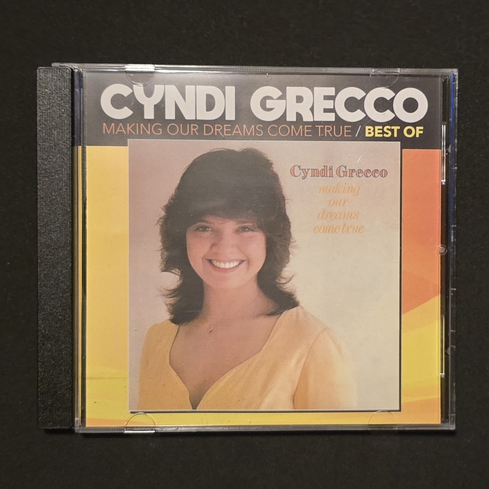 Cyndi Grecco "Making Our Dreams Come True" Best Of CD - Yellow Cover
